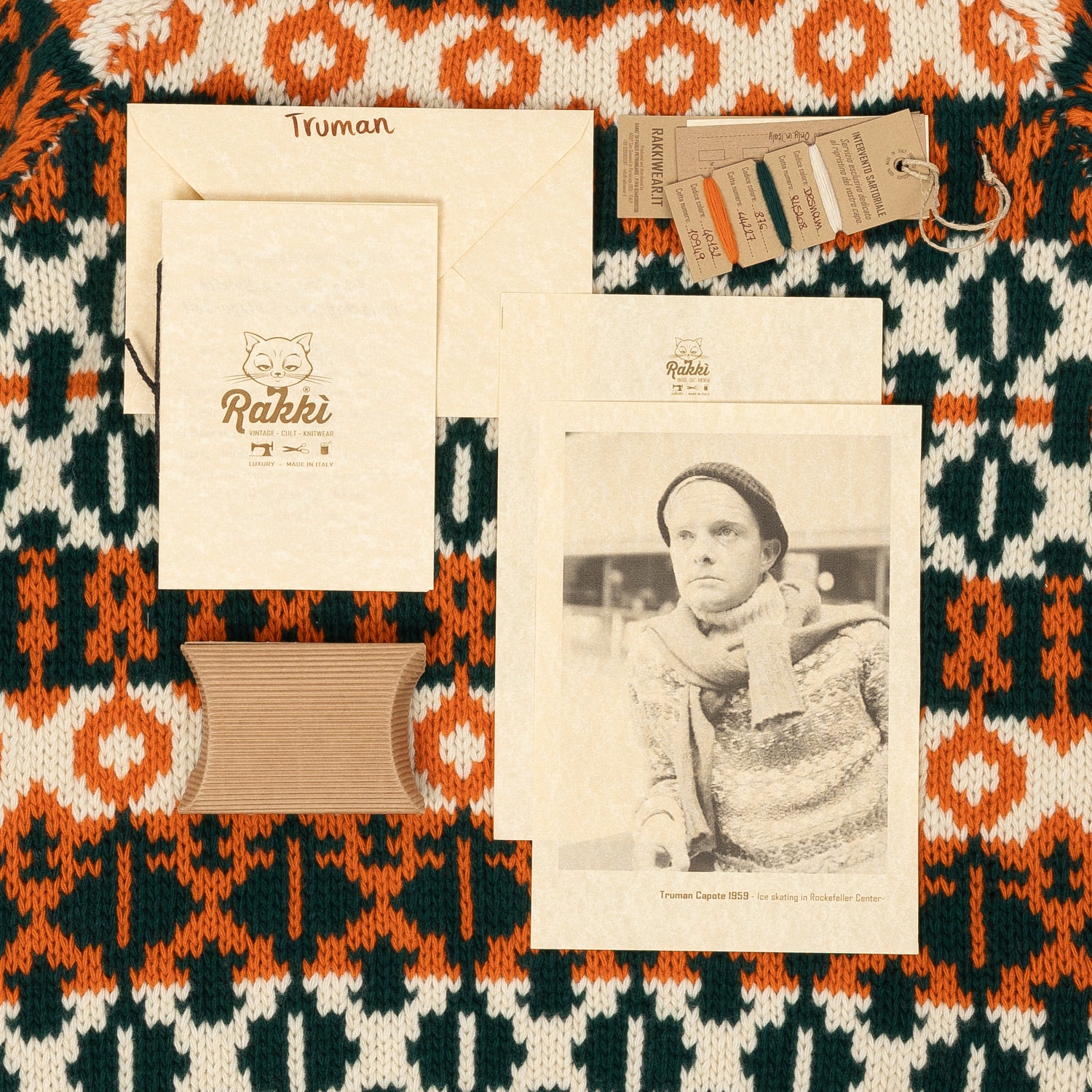 RAKKI x MJ: Sweater "N.Y. Winterland" made from pure Lambswool - Original Icon